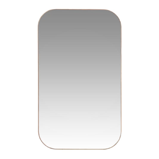 Miroir Rectangulaire avec Bord Doré